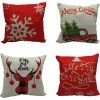 Fraser Hill Farm Assortment Of Four Christmas Accent Pillows - Series 2