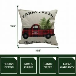Fraser Hill Farm Assortment Of Four Christmas Accent Pillows - Series 1 -Christmas store unnamed file 1062