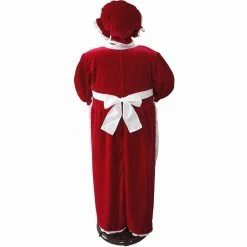 Fraser Hill Farm 58-In. Dancing African American Mrs. Claus With Apron And Cookies, Life-Sized -Christmas store unnamed file 1184