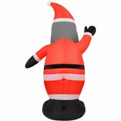 Fraser Hill Farm 12-Ft. African American Santa, Christmas Inflatable With Lights, Storage Bag -Christmas store unnamed file 1201