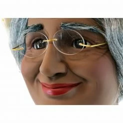 Fraser Hill Farm 58-In. African American Dancing Mrs. Claus With Gift And Basket -Christmas store unnamed file 1255