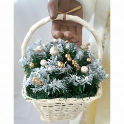 Fraser Hill Farm 58-In. African American Dancing Mrs. Claus With Gift And Basket -Christmas store unnamed file 1261