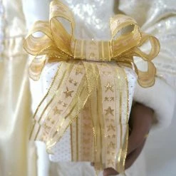 Fraser Hill Farm 58-In. African American Dancing Mrs. Claus With Gift And Basket -Christmas store unnamed file 1262