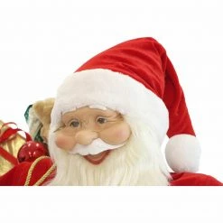 Fraser Hill Farm 48-In. Music And Motion Santa Claus In The Chimney -Christmas store unnamed file 1307