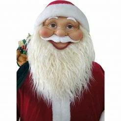 Fraser Hill Farm 58" Life-Size Dancing Santa With Teddy Bear -Christmas store unnamed file 1369