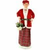 Fraser Hill Farm 58" Life-Size Dancing Mrs. Claus With Basket