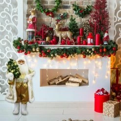 Fraser Hill Farm 36" Music And Motion Santa With Christmas Tree -Christmas store unnamed file 1441