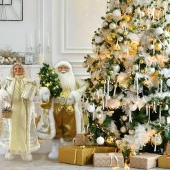 Fraser Hill Farm 36" Music And Motion Santa With Christmas Tree -Christmas store unnamed file 1442