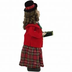 Fraser Hill Farm 19-In. Victorian Girl Christmas Caroler Figurine W/ Auburn Curls, Music, And Motion 9 Fraser Hill Farm 19-In. Victorian Girl Christmas Caroler Figurine W/ Auburn Curls, Music, And Motion -Christmas store unnamed file 1458