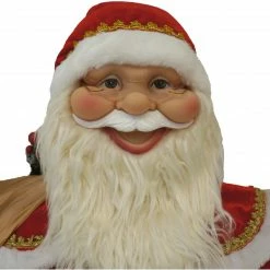 Fraser Hill Farm 58-In. Dancing Santa With Toy Sack, Teddy Bear, And Wrapped Gifts, Animated Christmas Decorations, Holiday Home Décor -Christmas store unnamed file 1654