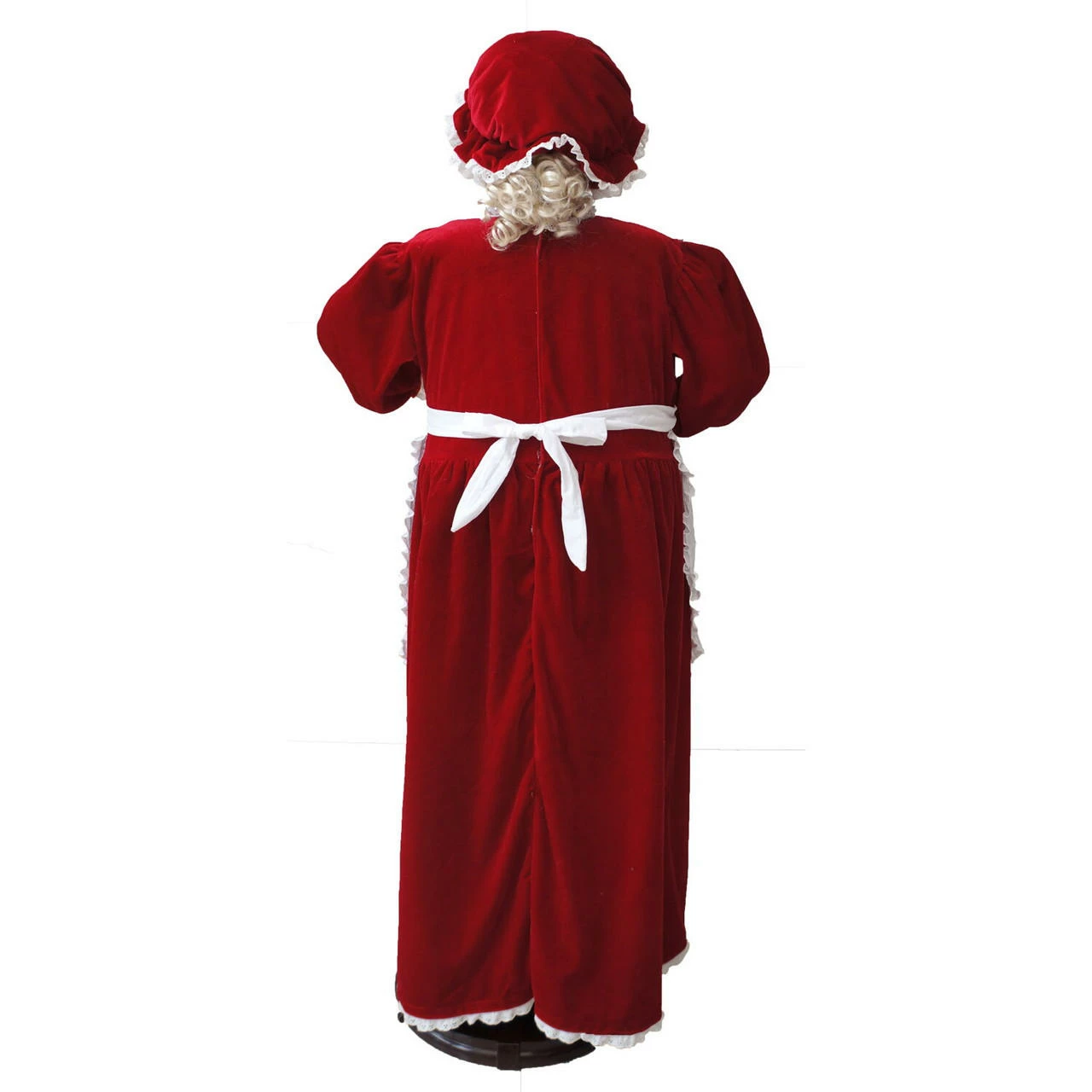 Fraser Hill Farm 58-In. Dancing Mrs. Claus With Baking Apron And Cookies, Animated Christmas Decorations, Holiday Home Décor 8 Fraser Hill Farm 58-In. Dancing Mrs. Claus With Baking Apron And Cookies, Animated Christmas Decorations, Holiday Home Décor - Image 8