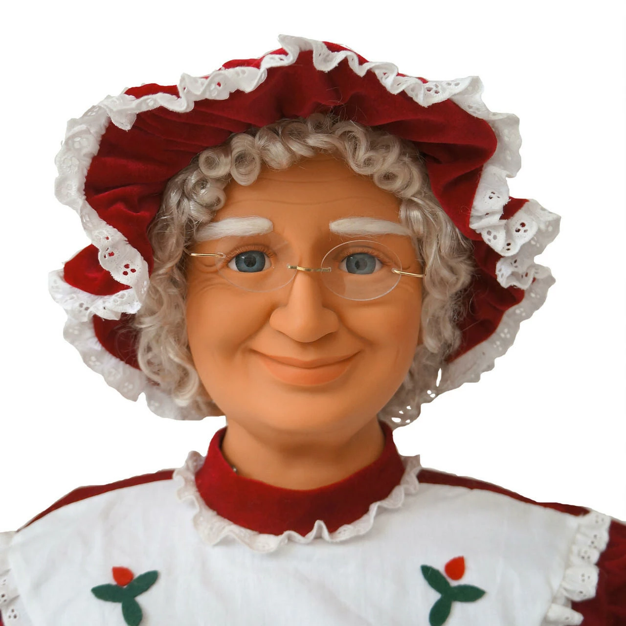 Fraser Hill Farm 58-In. Dancing Mrs. Claus With Baking Apron And Cookies, Animated Christmas Decorations, Holiday Home Décor 10 Fraser Hill Farm 58-In. Dancing Mrs. Claus With Baking Apron And Cookies, Animated Christmas Decorations, Holiday Home Décor - Image 10