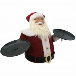 Fraser Hill Farm 3-Ft. Wide Musical Santa Claus With 2 Serving Plates - Christmas Holiday Indoor 12 Fraser Hill Farm 3-Ft. Wide Musical Santa Claus With 2 Serving Plates - Christmas Holiday Indoor -Christmas store unnamed file 1744