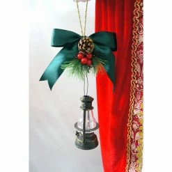 Fraser Hill Farm 58-In. Dancing Mrs. Claus With Hooded Cloak And Faux Lantern, Life-Size -Christmas store unnamed file 1847