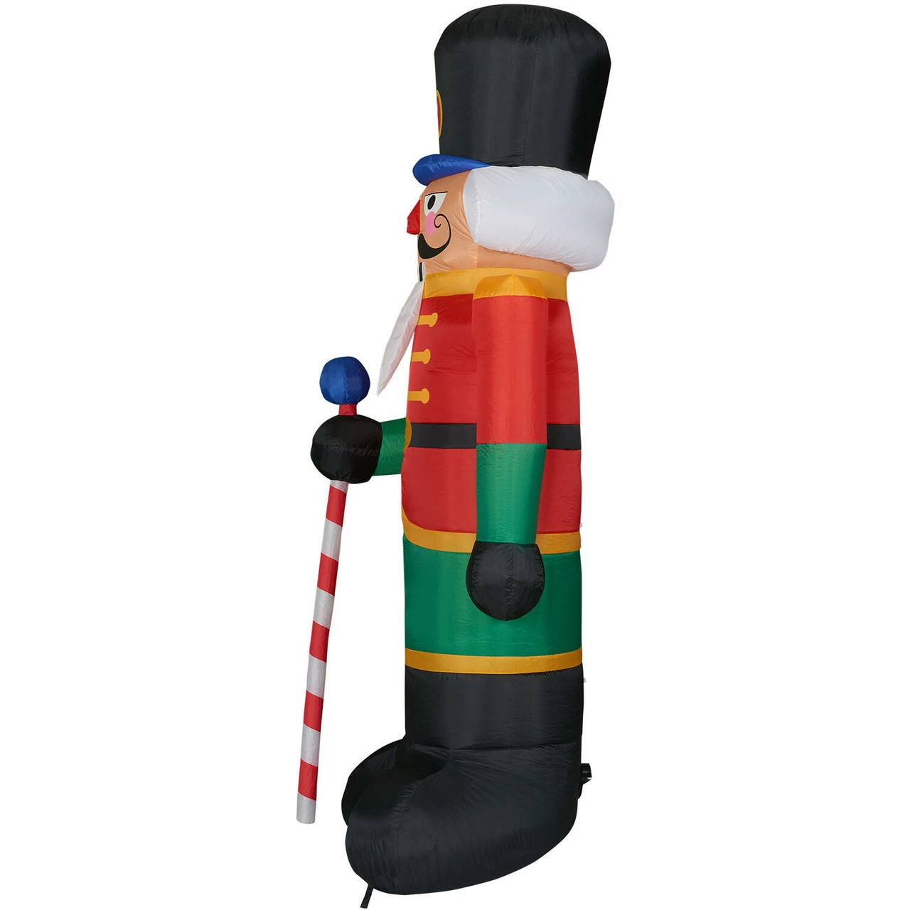 Fraser Hill Farm 10-Ft. Tall Traditional Nutcracker, Inflatable With Lights And Storage Bag 11 Fraser Hill Farm 10-Ft. Tall Traditional Nutcracker, Inflatable With Lights And Storage Bag - Image 11