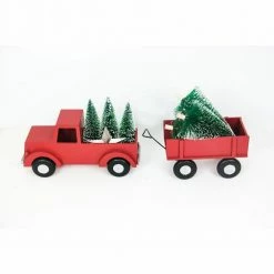 Fraser Hill Farm Farmhouse 5-Piece Decorating Kit: Wreath, Joy Blocks, Sign, Truck/Wagon, Reindeer/Snowflake Plaques -Christmas store unnamed file 1912