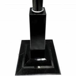 Fraser Hill Farm Let It Snow Series 69-In. Musical Snow Globe Lamp Post With Tree Scene, 2 Signs, Cascading Snow, And Christmas Carols, Black -Christmas store unnamed file 2111