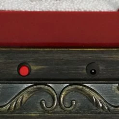 Fraser Hill Farm Let It Snow Series 15.5-In. Musical Tabletop Lantern With Flying Santa Scene, Cascading Snow, And Christmas Carols, Bronze -Christmas store unnamed file 2155