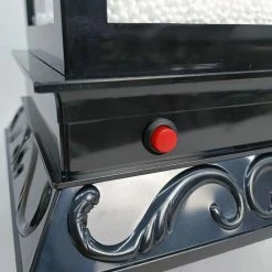 Fraser Hill Farm Let It Snow Series 49-In. Musical Mini Street Lamp W/ Santa And Mrs. Claus Scene, Cascading Snow, And Christmas Carols, Black 18 Fraser Hill Farm Let It Snow Series 49-In. Musical Mini Street Lamp W/ Santa And Mrs. Claus Scene, Cascading Snow, And Christmas Carols, Black -Christmas store unnamed file 2257