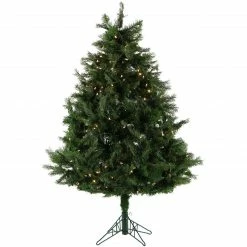 Fraser Hill Farm 5-Ft. Northern Cedar Teardrop Christmas Tree, Various Options