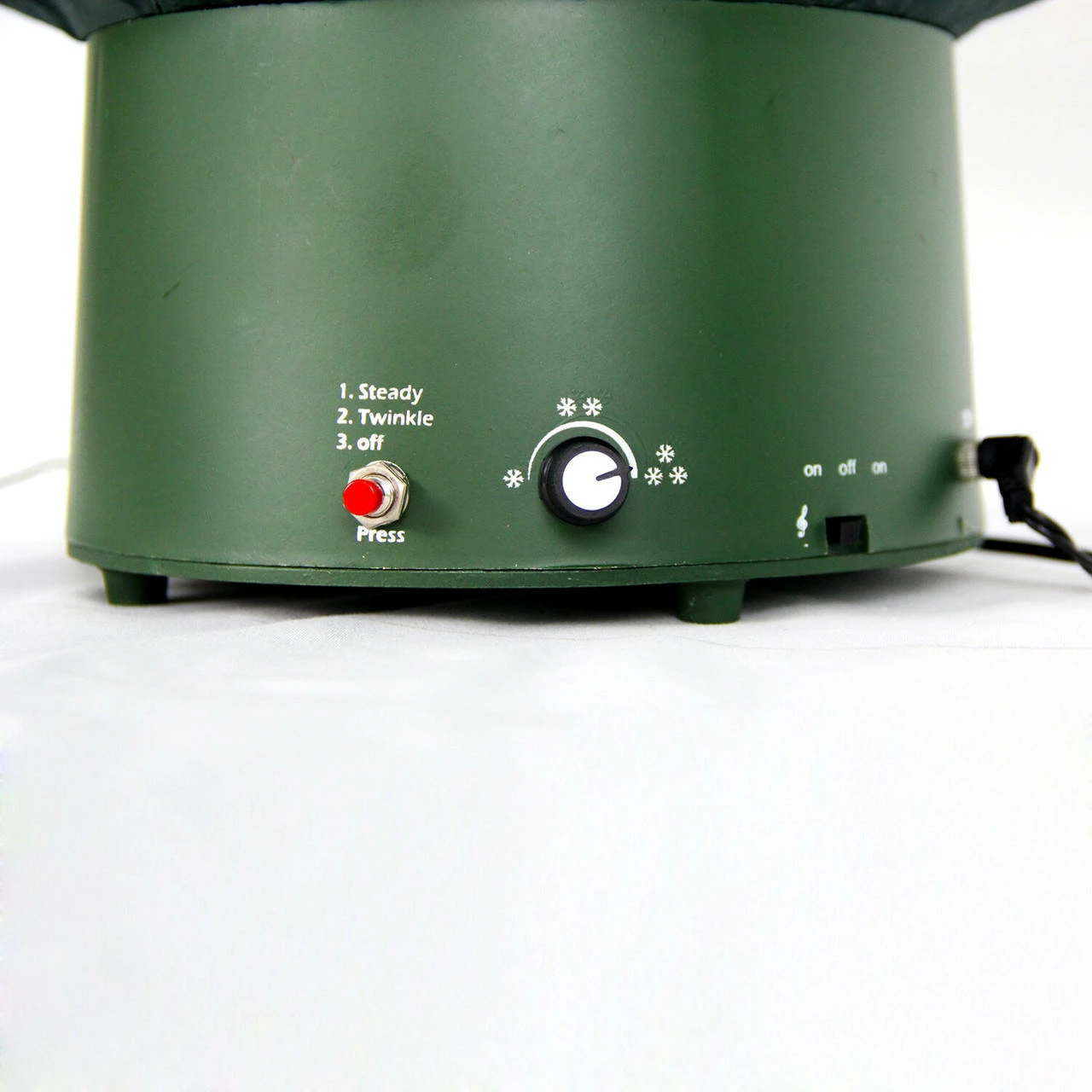 Fraser Hill Farm Let It Snow Series 29" Snowing Musical Christmas Tree W/ Red Base And Snow 10 Fraser Hill Farm Let It Snow Series 29" Snowing Musical Christmas Tree W/ Red Base And Snow - Image 10