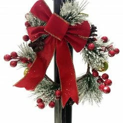 Fraser Hill Farm Let It Snow Series 71" Musical Street Lamp, Black W/ Christmas Tree, 2 Signs, Cascading Snow, Music -Christmas store unnamed file 2395