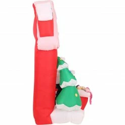 Fraser Hill Farm 7-Ft. Tall Pre-Lit Inflatable Santa's Kitchen -Christmas store unnamed file 2442