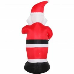 Fraser Hill Farm 7-Ft. Pre-Lit Inflatable Santa Countdown -Christmas store unnamed file 2454