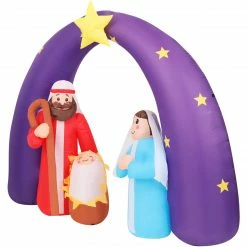 Fraser Hill Farm 7-Ft. Pre-Lit Inflatable Nativity Scene 21 Fraser Hill Farm 7-Ft. Pre-Lit Inflatable Nativity Scene -Christmas store unnamed file 2477