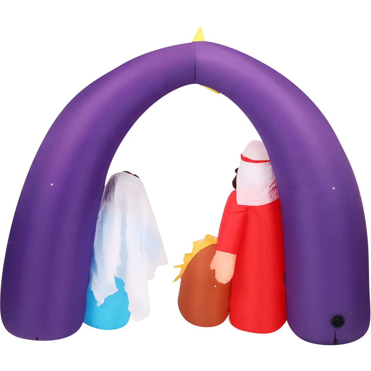 Fraser Hill Farm 7-Ft. Pre-Lit Inflatable Nativity Scene 12 Fraser Hill Farm 7-Ft. Pre-Lit Inflatable Nativity Scene - Image 12