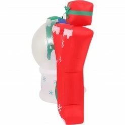 Fraser Hill Farm 4.5-Ft. Tall Pre-Lit Inflatable JOY Snowglobe -Christmas store unnamed file 2491