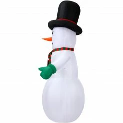 Fraser Hill Farm 10-Ft. Pre-Lit Inflatable Snowman -Christmas store unnamed file 2553
