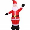 Fraser Hill Farm 10-Ft. Pre-Lit Inflatable Santa