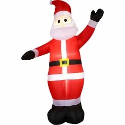 Fraser Hill Farm 10-Ft. Pre-Lit Inflatable Santa -Christmas store unnamed file 2586
