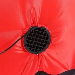 Fraser Hill Farm 4-Ft. Tall Pre-Lit Inflatable Santa In Reindeer Stable -Christmas store unnamed file 2603