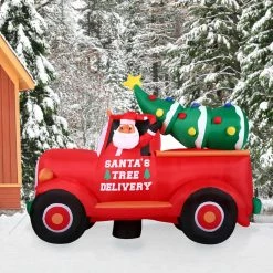 Fraser Hill Farm 6-Ft. Tall Pre-Lit Inflatable Christmas Pickup Truck 17 Fraser Hill Farm 6-Ft. Tall Pre-Lit Inflatable Christmas Pickup Truck -Christmas store unnamed file 2609