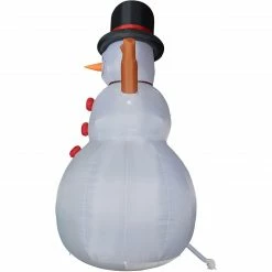 Fraser Hill Farm 20-Ft. Tall Jolly Snowman, Inflatable W/ RGB Lights And Storage Bag -Christmas store unnamed file 2738