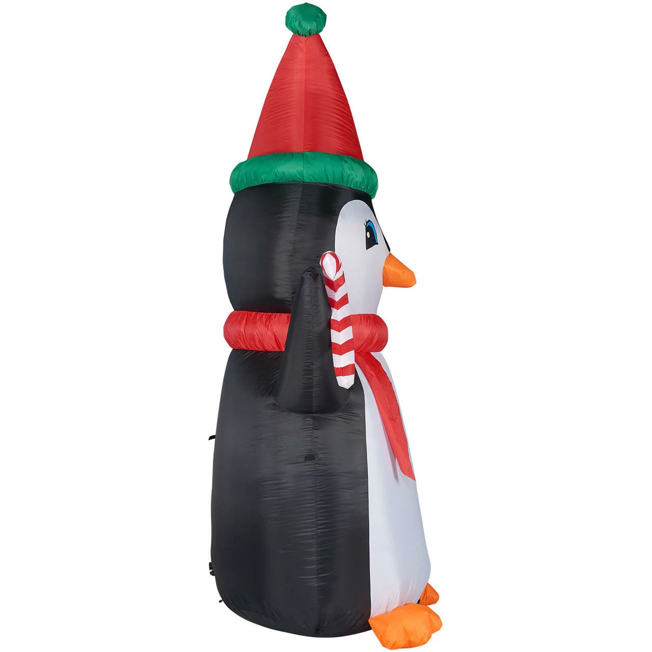 Fraser Hill Farm 10-Ft. Tall Penguin W/ Candy Cane, Inflatable W/ RGB Lights, Storage Bag 12 Fraser Hill Farm 10-Ft. Tall Penguin W/ Candy Cane, Inflatable W/ RGB Lights, Storage Bag - Image 12