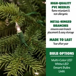 Fraser Hill Farm Royal Pine Artificial Potted Tree W/ Battery-Operated LED Lights, 4 Ft. 18 Fraser Hill Farm Royal Pine Artificial Potted Tree W/ Battery-Operated LED Lights, 4 Ft. -Christmas store unnamed file 291