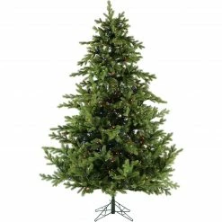 Fraser Hill Farm Foxtail Pine Christmas Tree, Various Sizing And Lighting Options