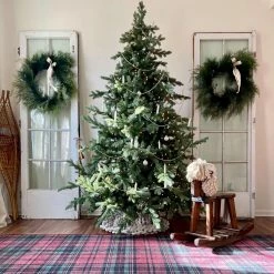 Fraser Hill Farm Foxtail Pine Christmas Tree, Various Sizing And Lighting Options -Christmas store unnamed file 2946