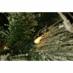 Fraser Hill Farm Snowy Pine Flocked Christmas Tree, Various Sizes (6.5 Ft. To 12 Ft.) -Christmas store unnamed file 2991