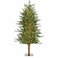 Fraser Hill Farm Green Alpine Porch Accent Tree -Christmas store unnamed file 3032