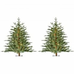 Fraser Hill Farm Green Alpine Porch Accent Tree -Christmas store unnamed file 3037