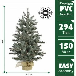 Fraser Hill Farm Heritage Pine Christmas Tree W/ Burlap Base -Christmas store unnamed file 3090