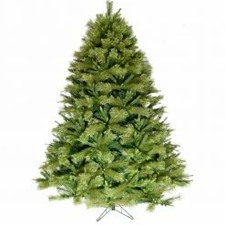 Fraser Hill Farm Victoria Pine Green Christmas Tree, Various Sizes And Lighting Options