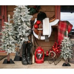 Fraser Hill Farm Set Of 3 Snowy Downswept Trees In 2-Ft., 3-Ft., And 4-Ft. Sizes 27 Fraser Hill Farm Set Of 3 Snowy Downswept Trees In 2-Ft., 3-Ft., And 4-Ft. Sizes -Christmas store unnamed file 3124