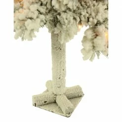 Fraser Hill Farm Set Of 3 Snowy Alpine Trees With Clear Lights (2-Ft., 3-Ft., & 4-Ft.) -Christmas store unnamed file 314