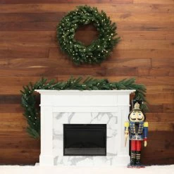 Fraser Hill Farm 9-Ft. Green Fir Garland -Christmas store unnamed file 3329