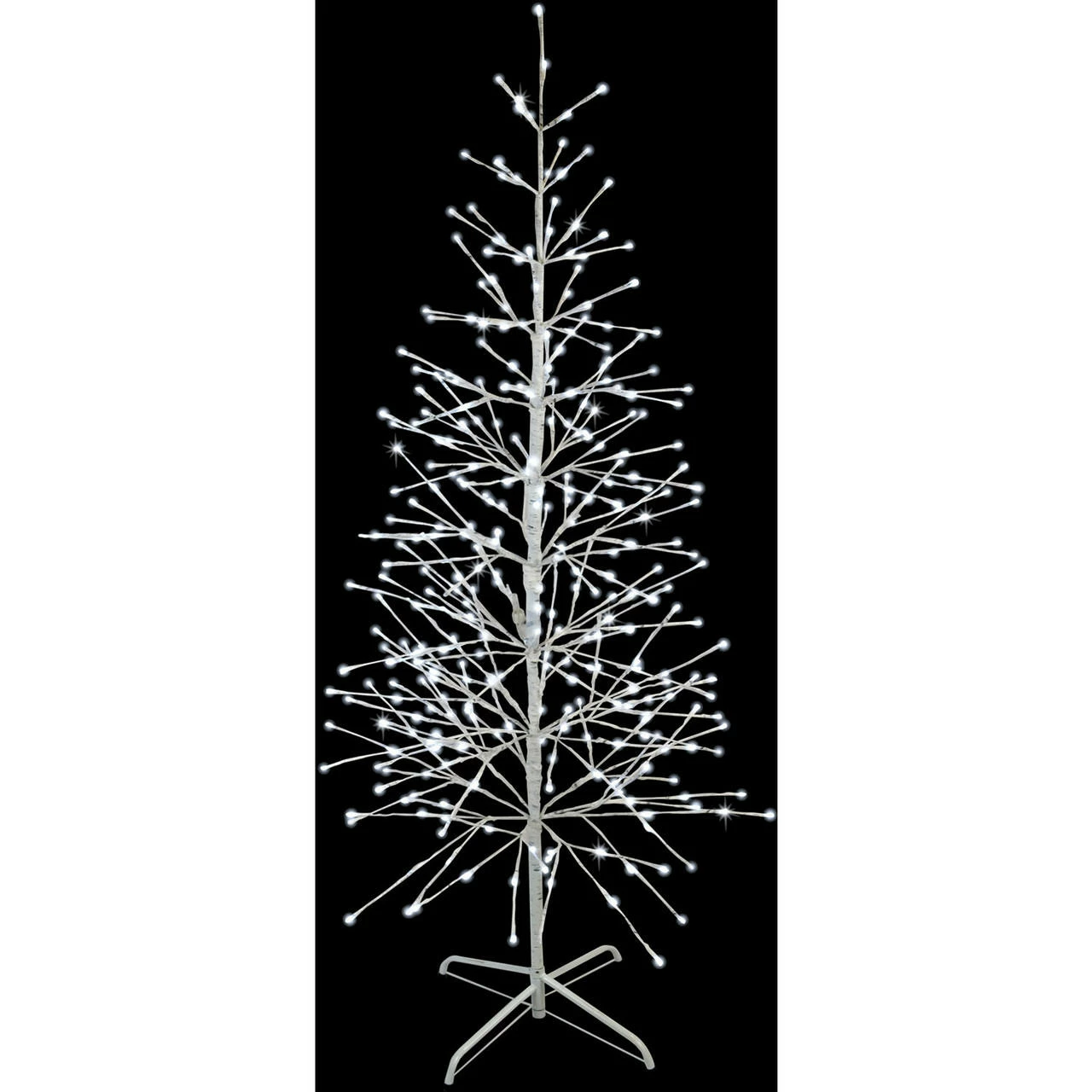 Fraser Hill Farm Set Of 3 Color Changing Birch Trees, 4-Ft., 5.5-Ft., 6.5-Ft., In Warm White And Multi-Color LED Lights 11 Fraser Hill Farm Set Of 3 Color Changing Birch Trees, 4-Ft., 5.5-Ft., 6.5-Ft., In Warm White And Multi-Color LED Lights - Image 11